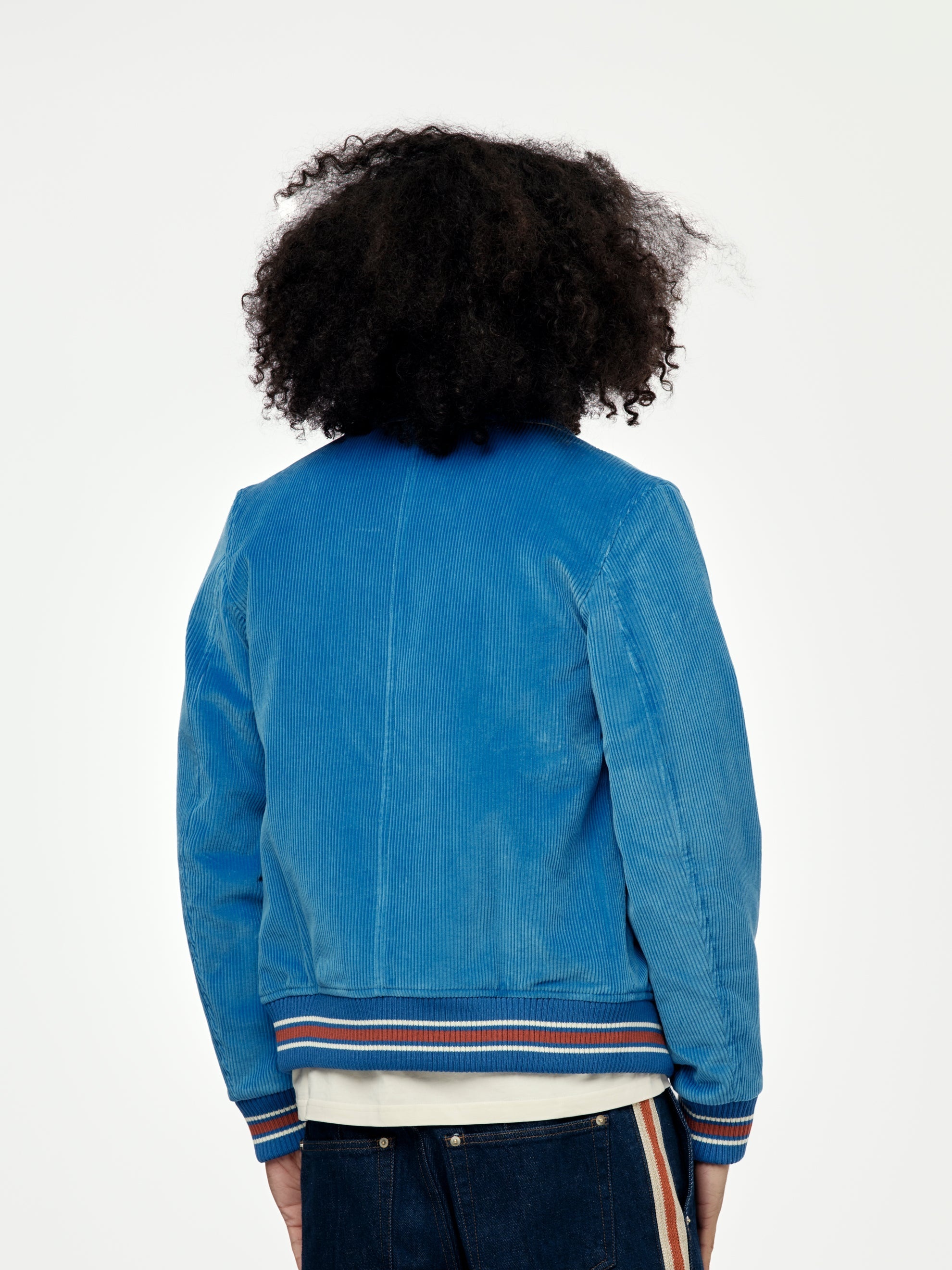 HOMECOMING VARSITY JACKET (BLUE) - 3