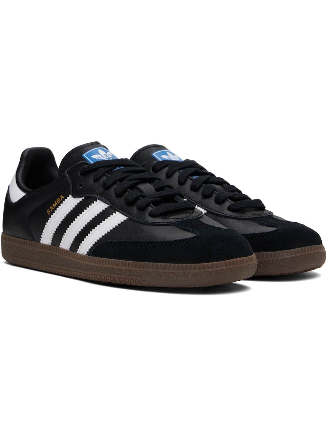 Black Samba OG Sneakers - 4