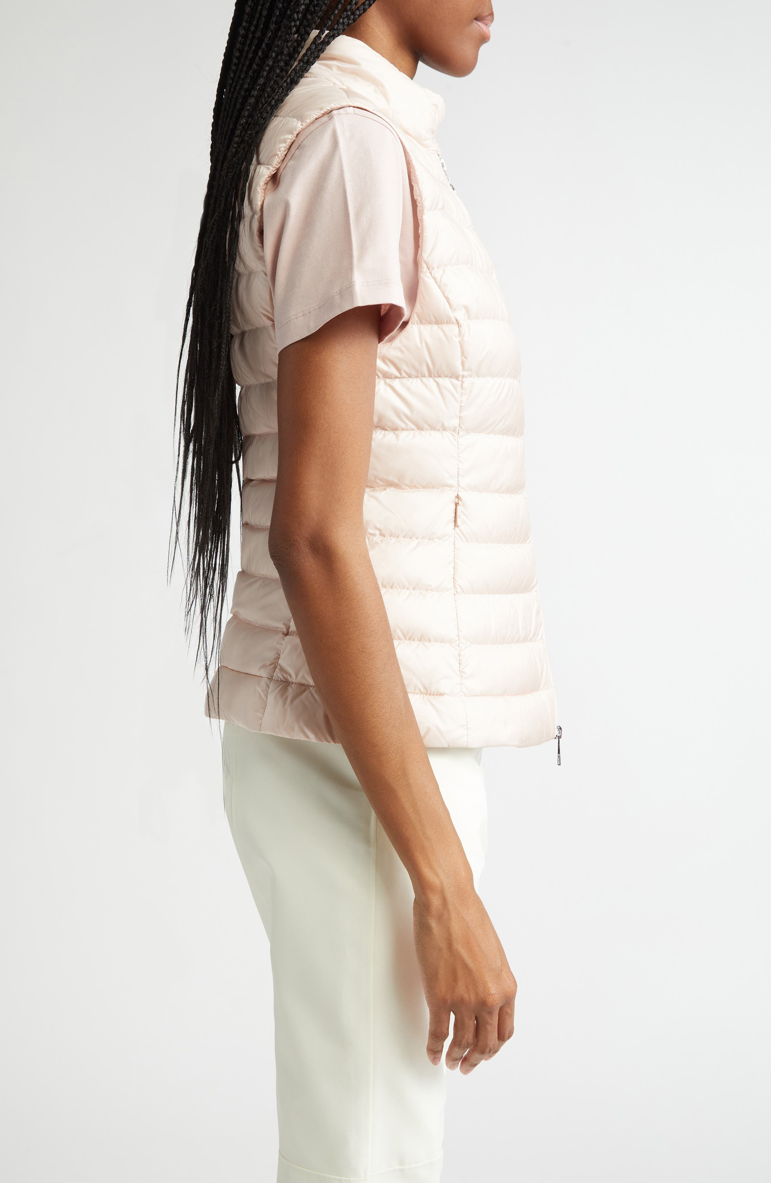 Moncler Igens Down Puffer Vest in Pink at Nordstrom - 3