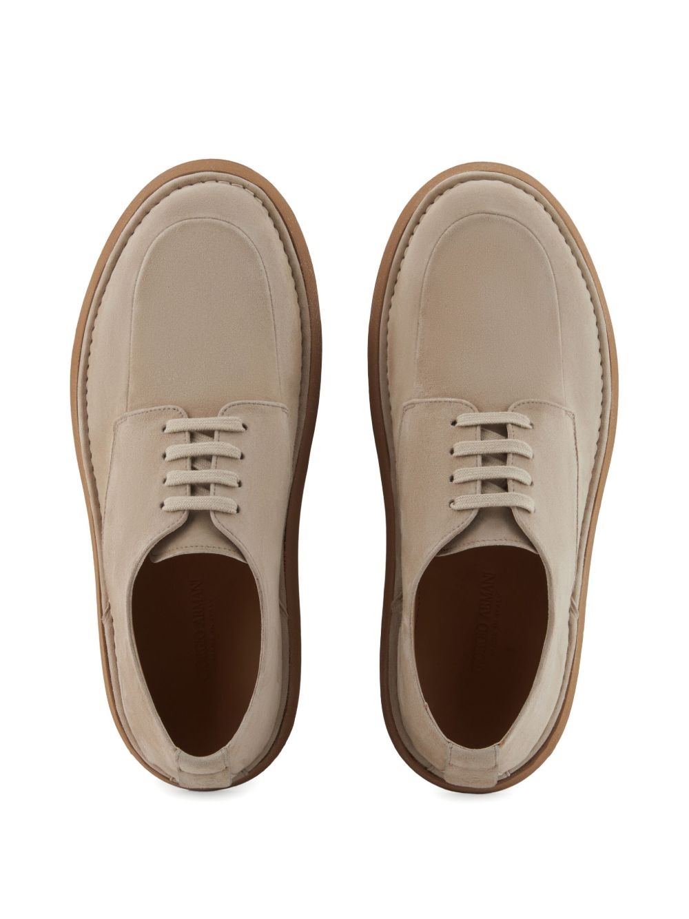 leather derby shoes - 4