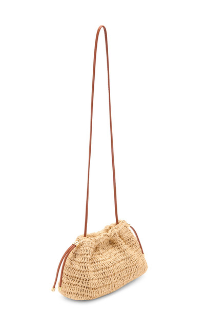 ULLA JOHNSON Lali Mini Pouch Raffia Crossbody Bag neutral outlook