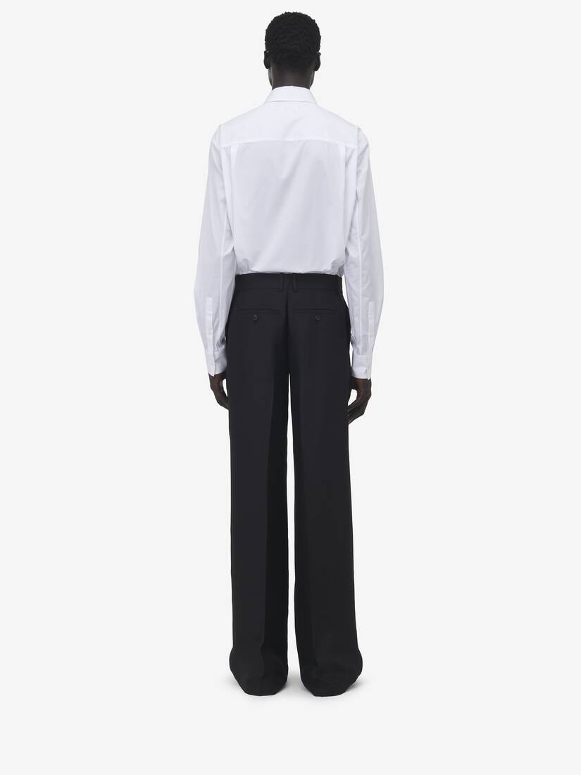 Low Rise Tailored Trousers - 4