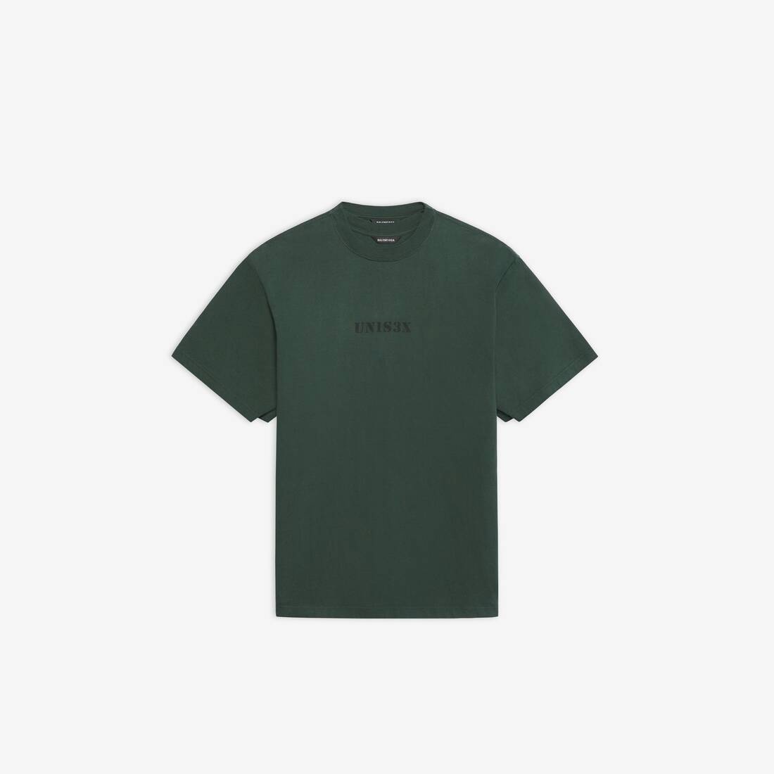 Unisex Flatground Large Fit T-shirt in Green - 1