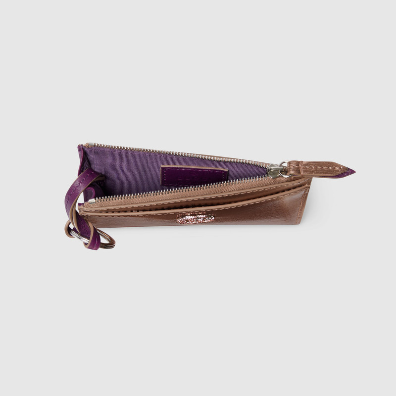 GUCCI GG Marmont zip key pouch outlook