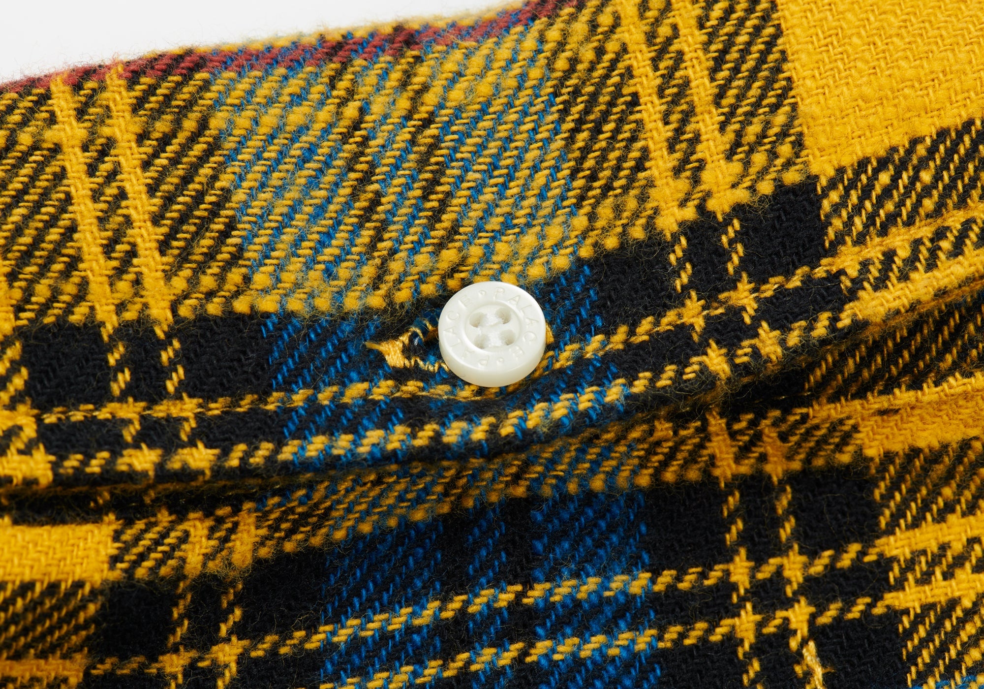 FLANNEL DROP SHOULDER SHIRT YELLOW - 6