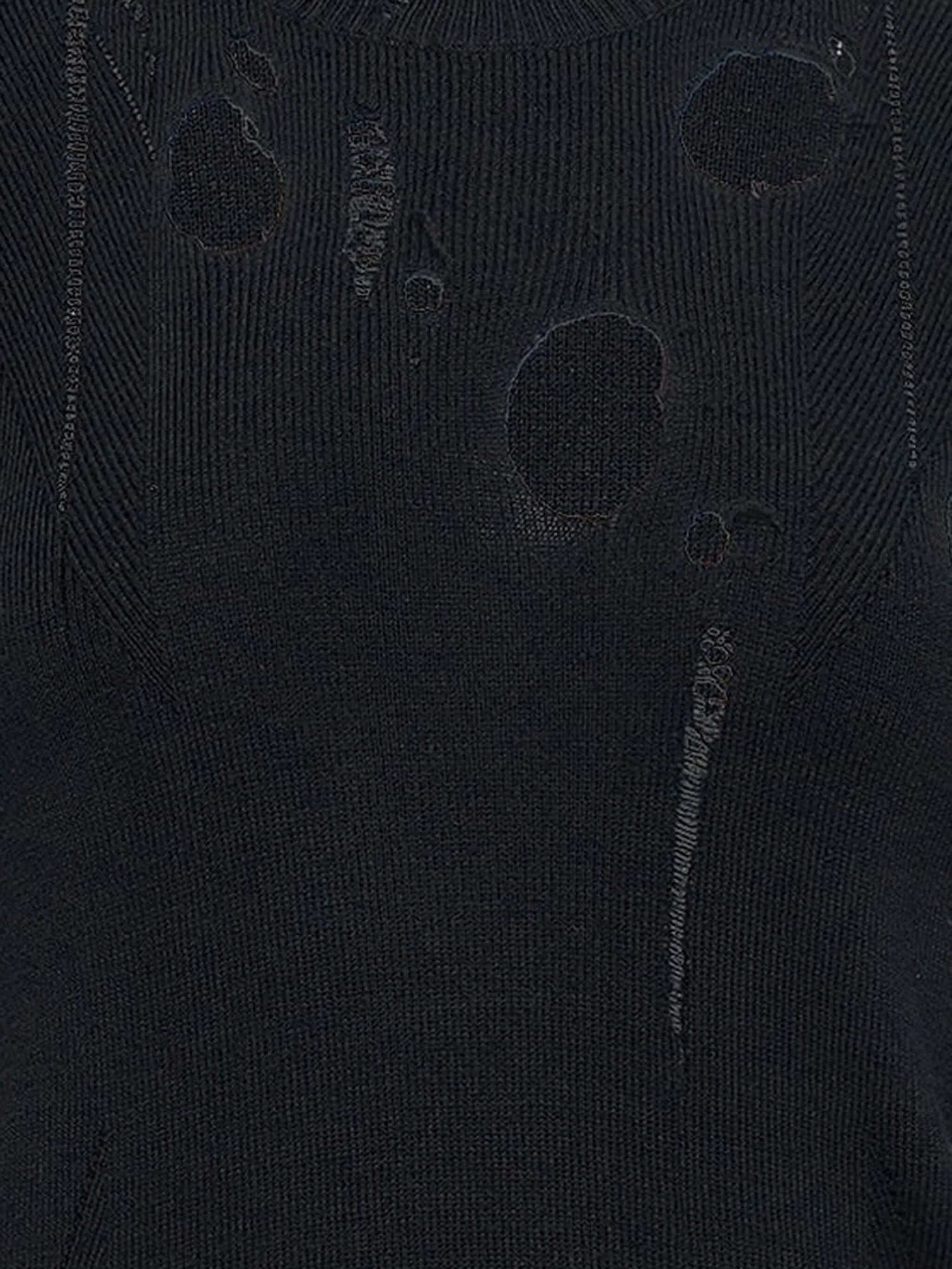 Junya Watanabe Worsted Wool Rib Knit Top - 3