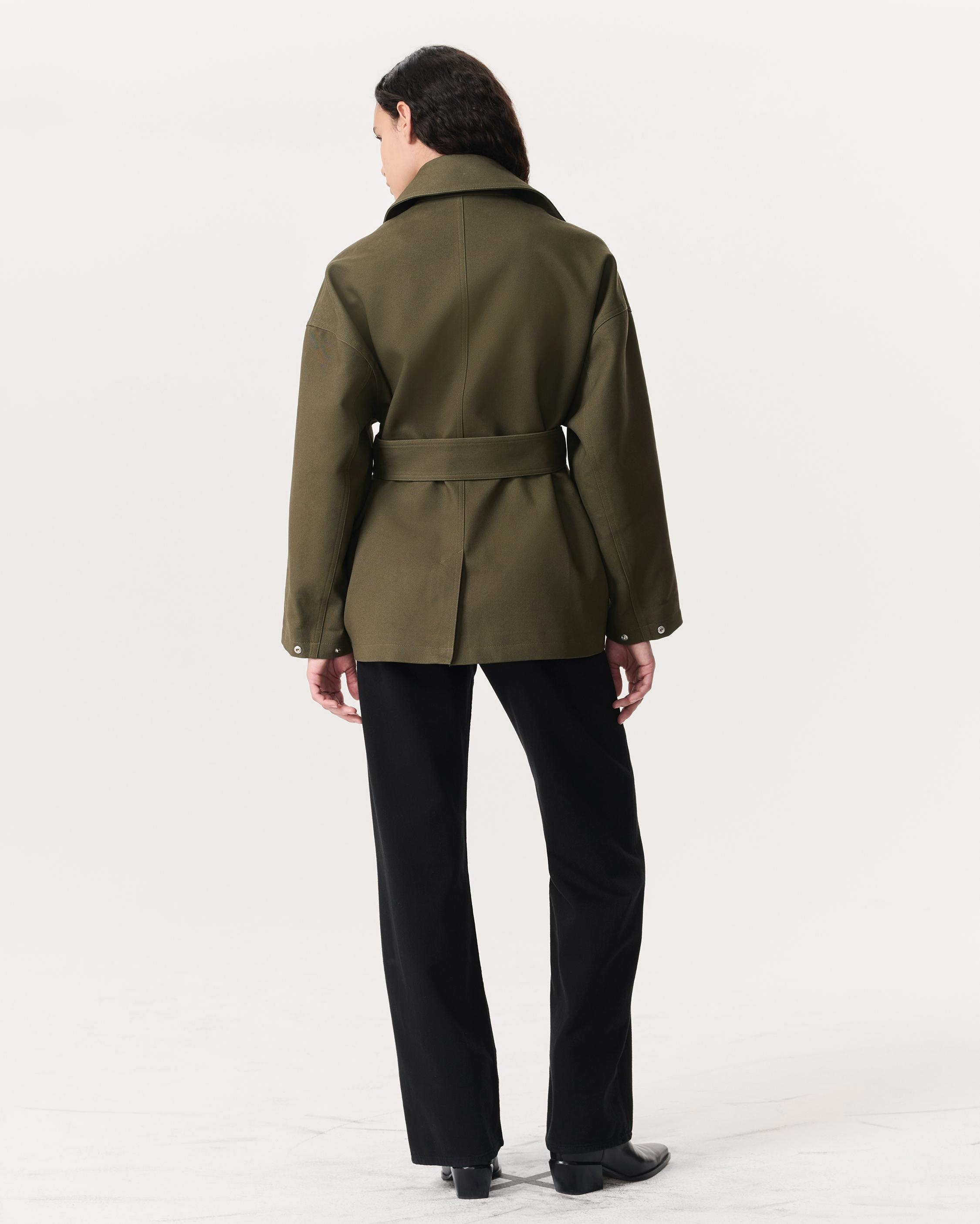 Rue Belted Cotton Twill Jacket - 5