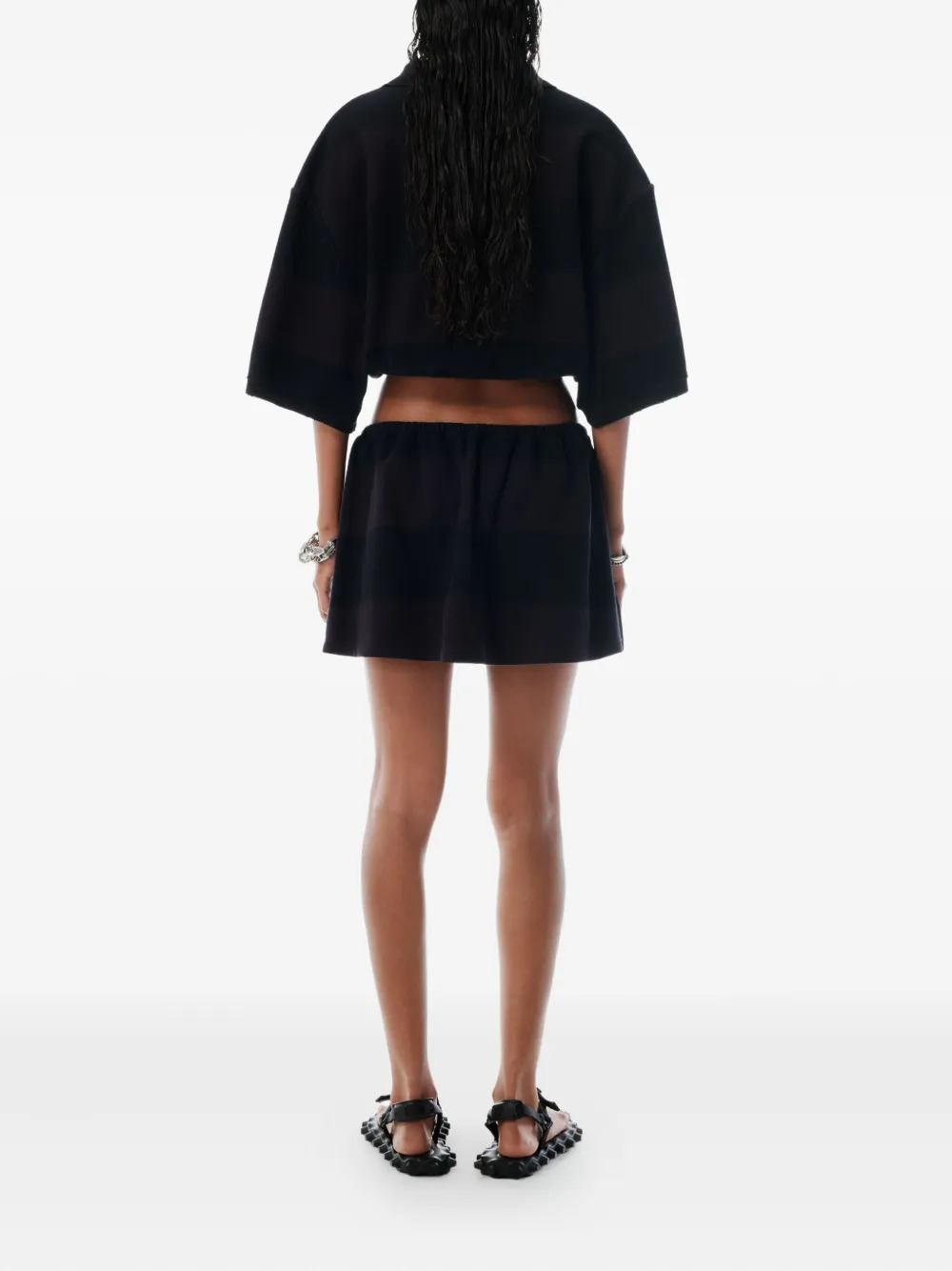T BY ALEXANDER WANG - Women Mini Deconstructed Polo Skort - 3