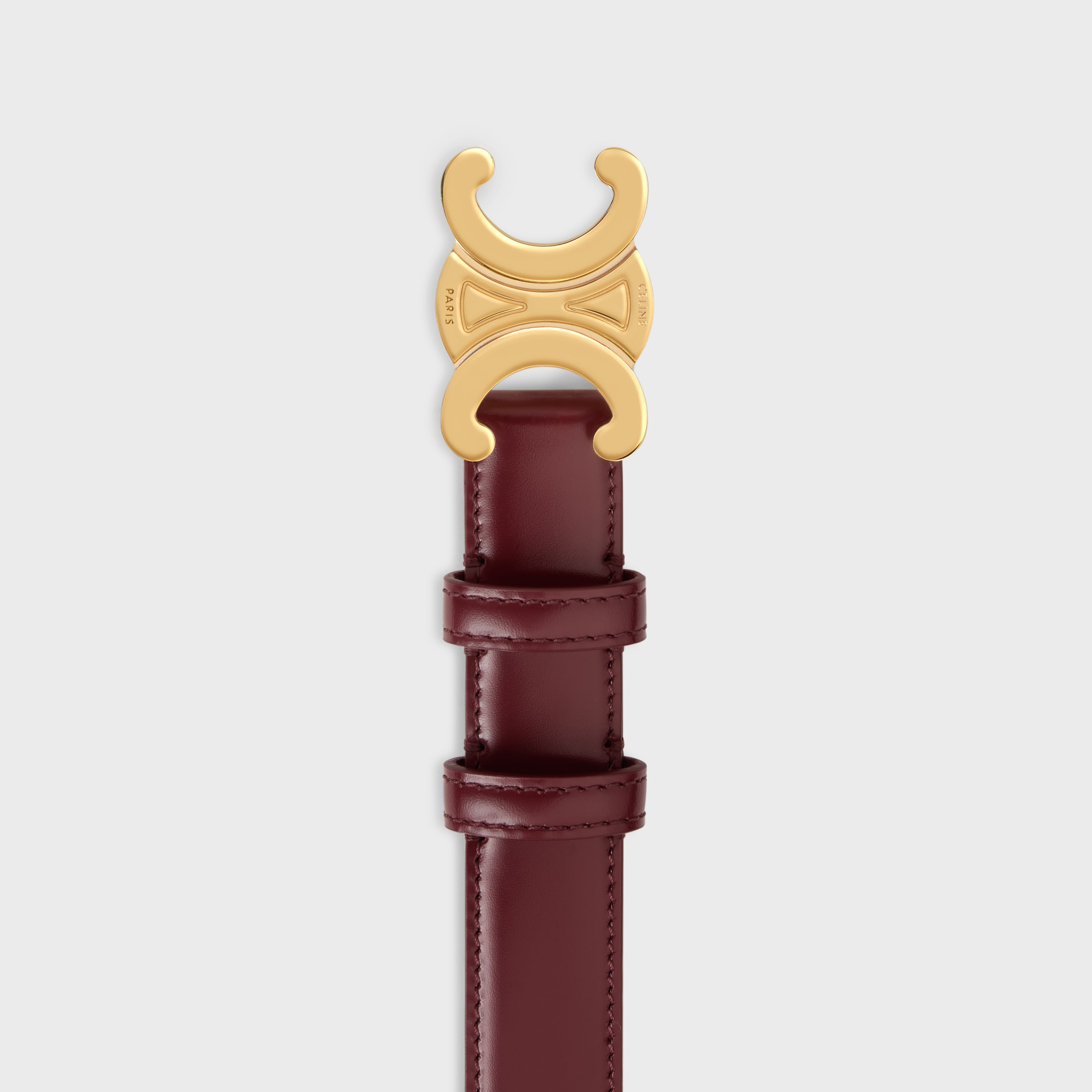 Triomphe Belt in Smooth Calfskin - 3