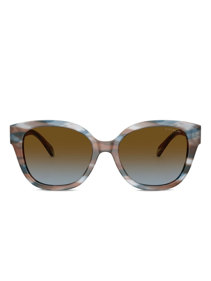marble-effect sunglasses 1