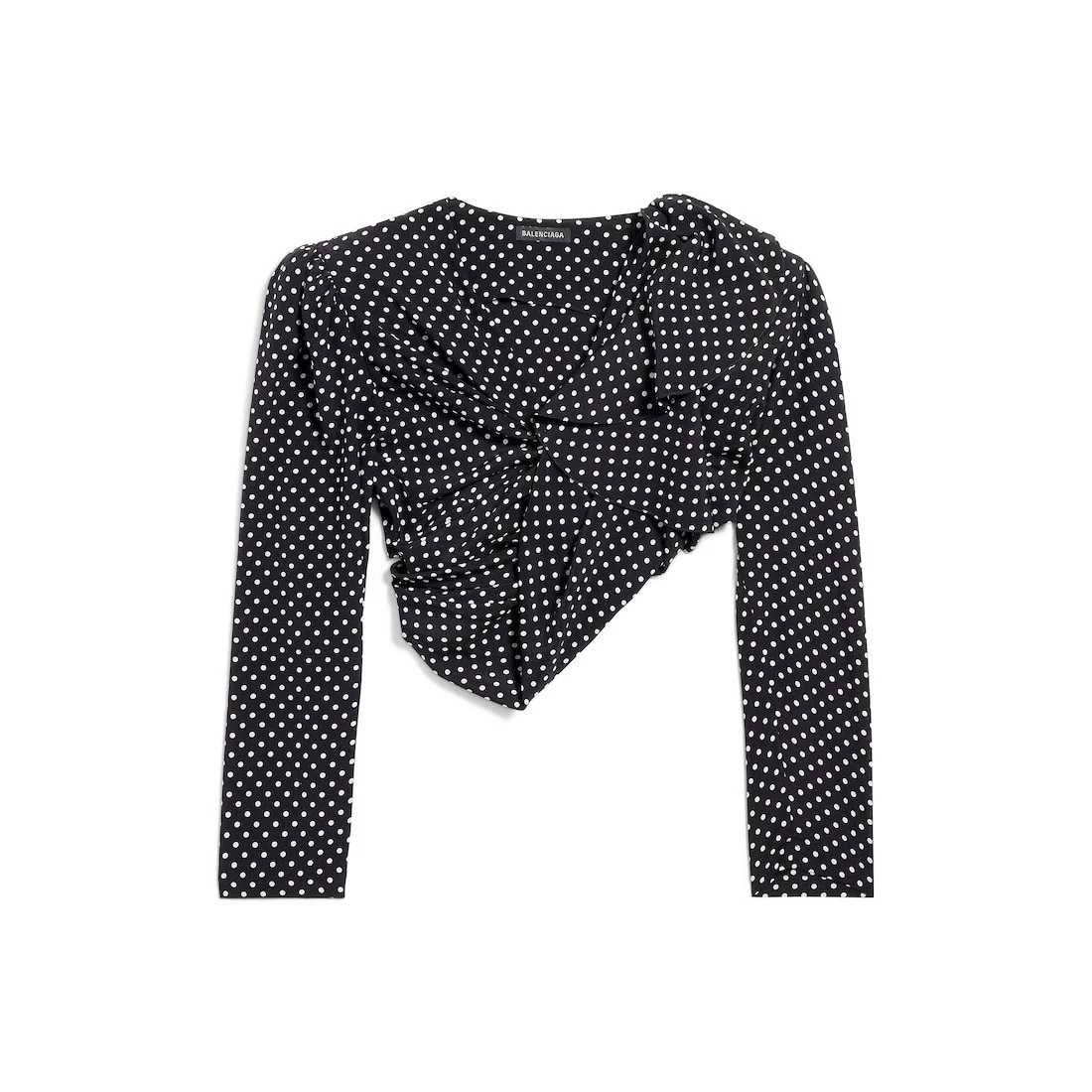 Women's Tucked-in Blouse in Black/ecru - 1