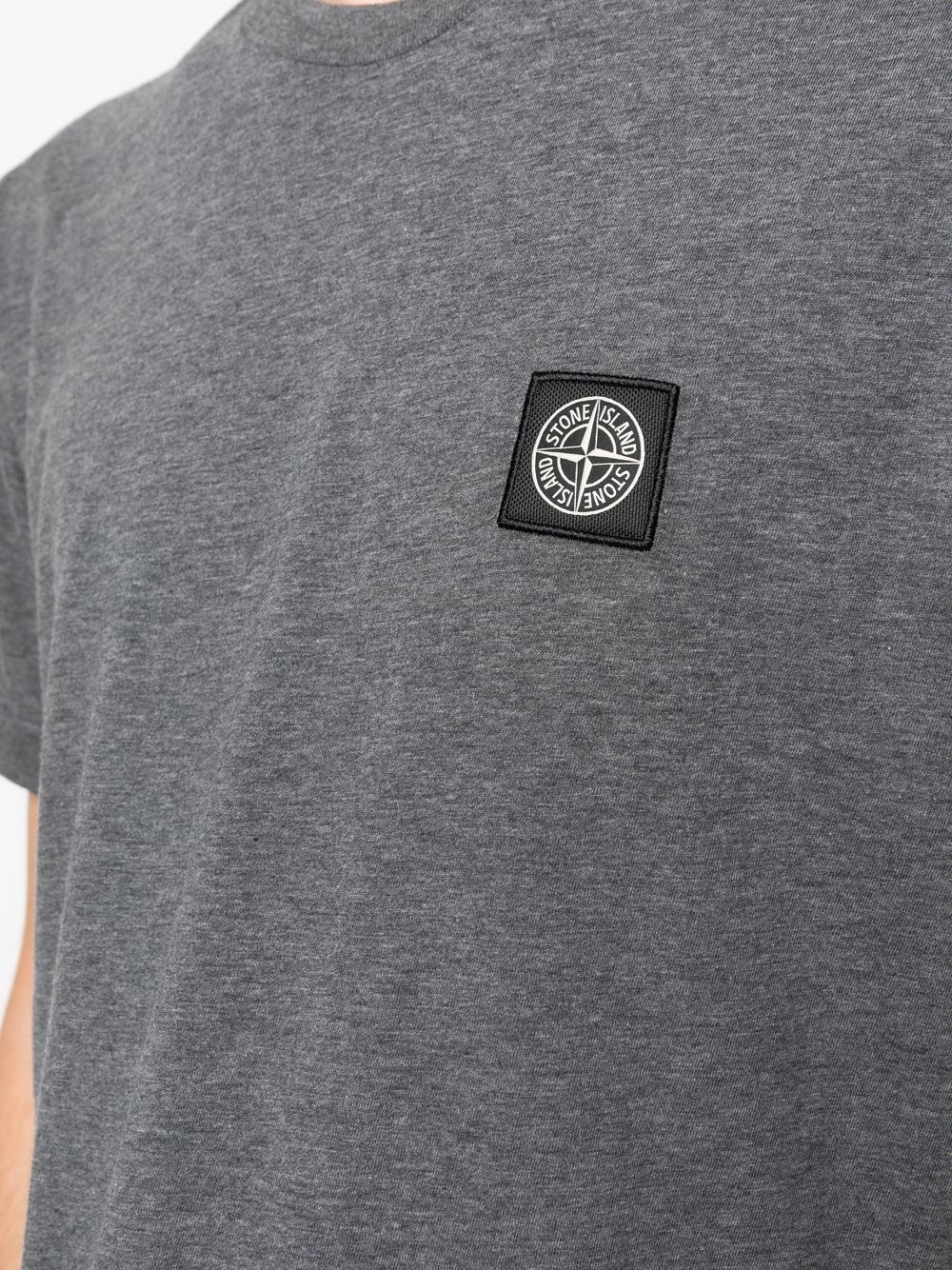 Compass-patch T-shirt - 5