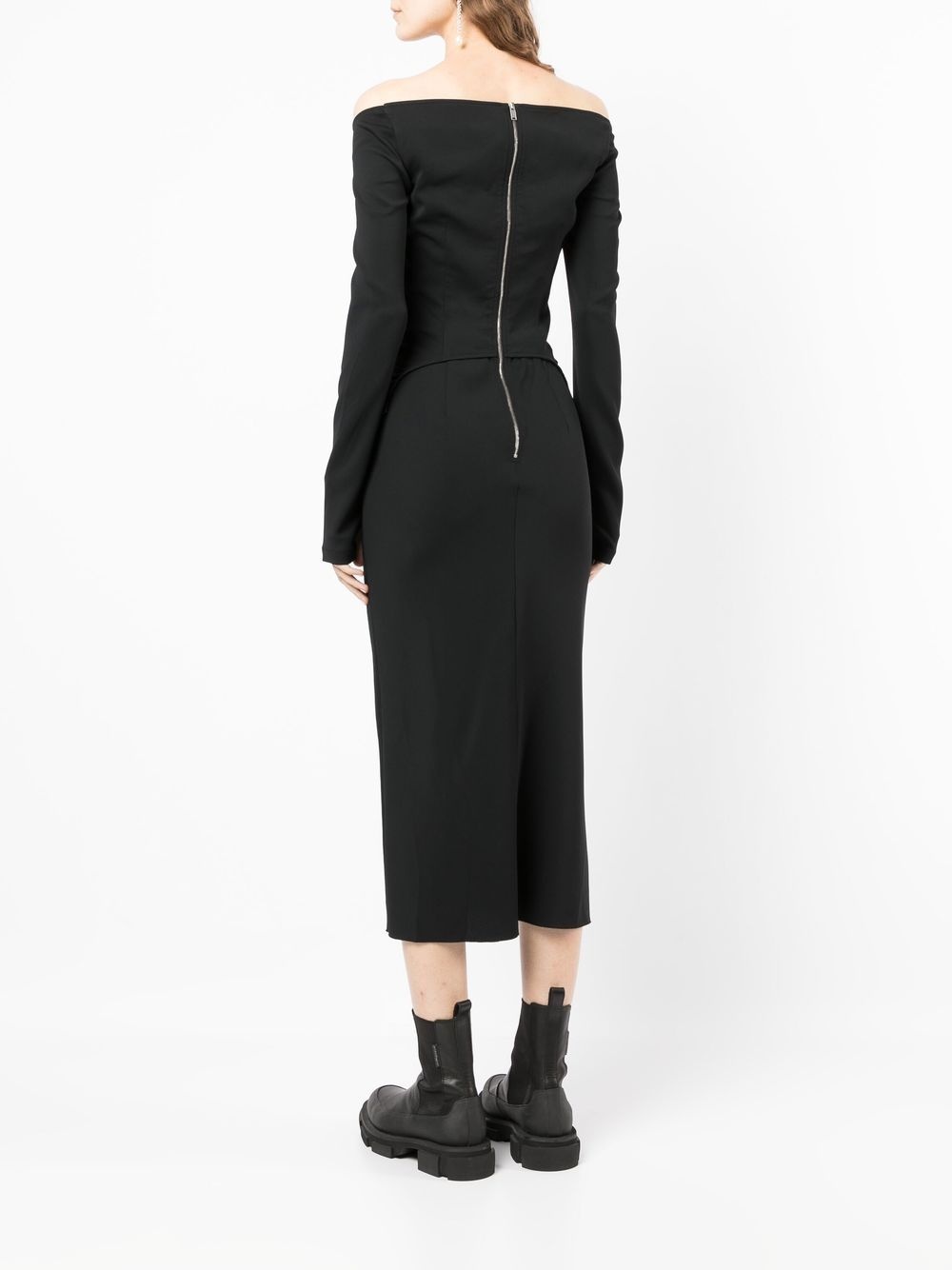 arch longline corset dress - 4