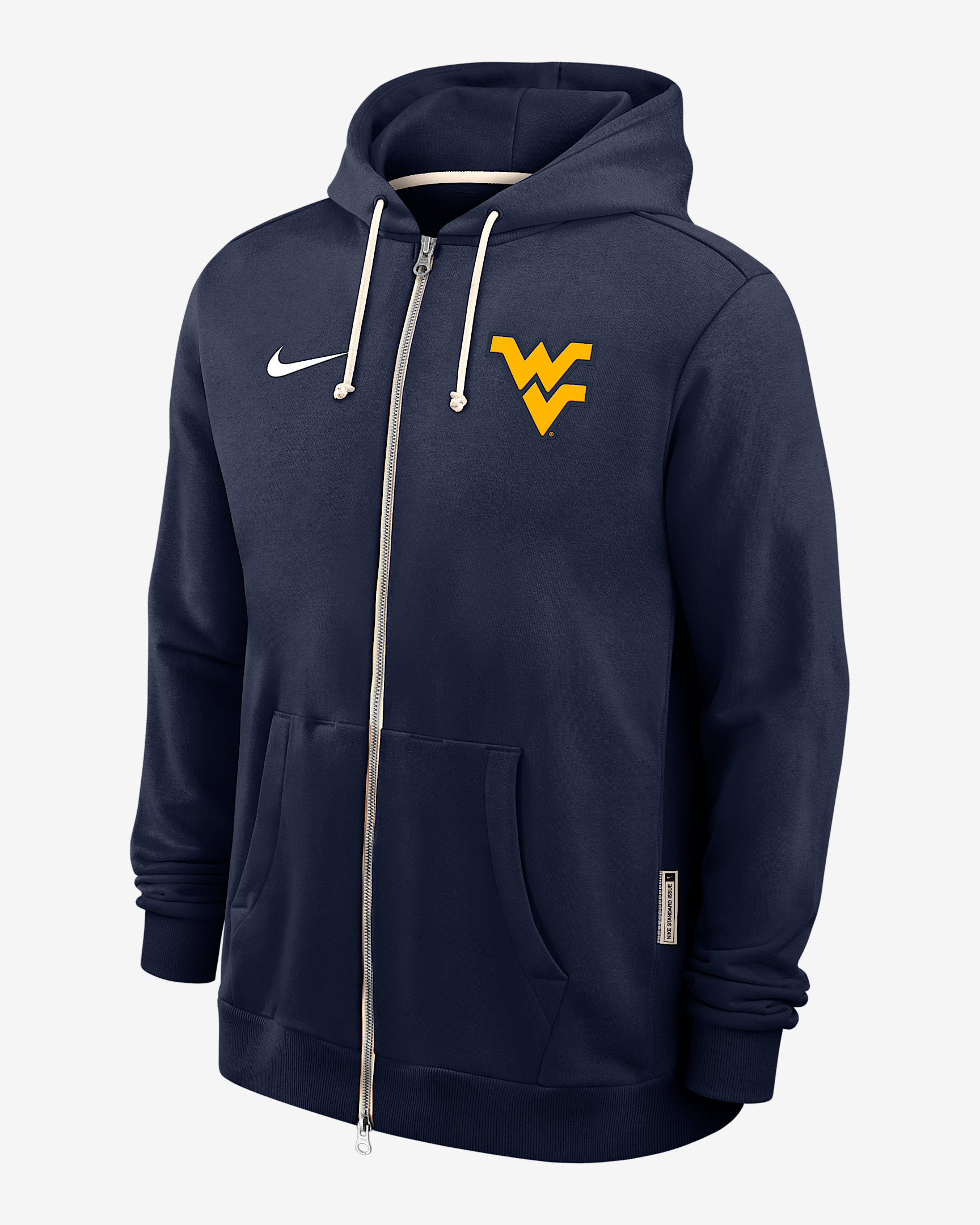 West Virginia Sideline Men's Nike Dri-FIT College Full-Zip Hoodie - 1