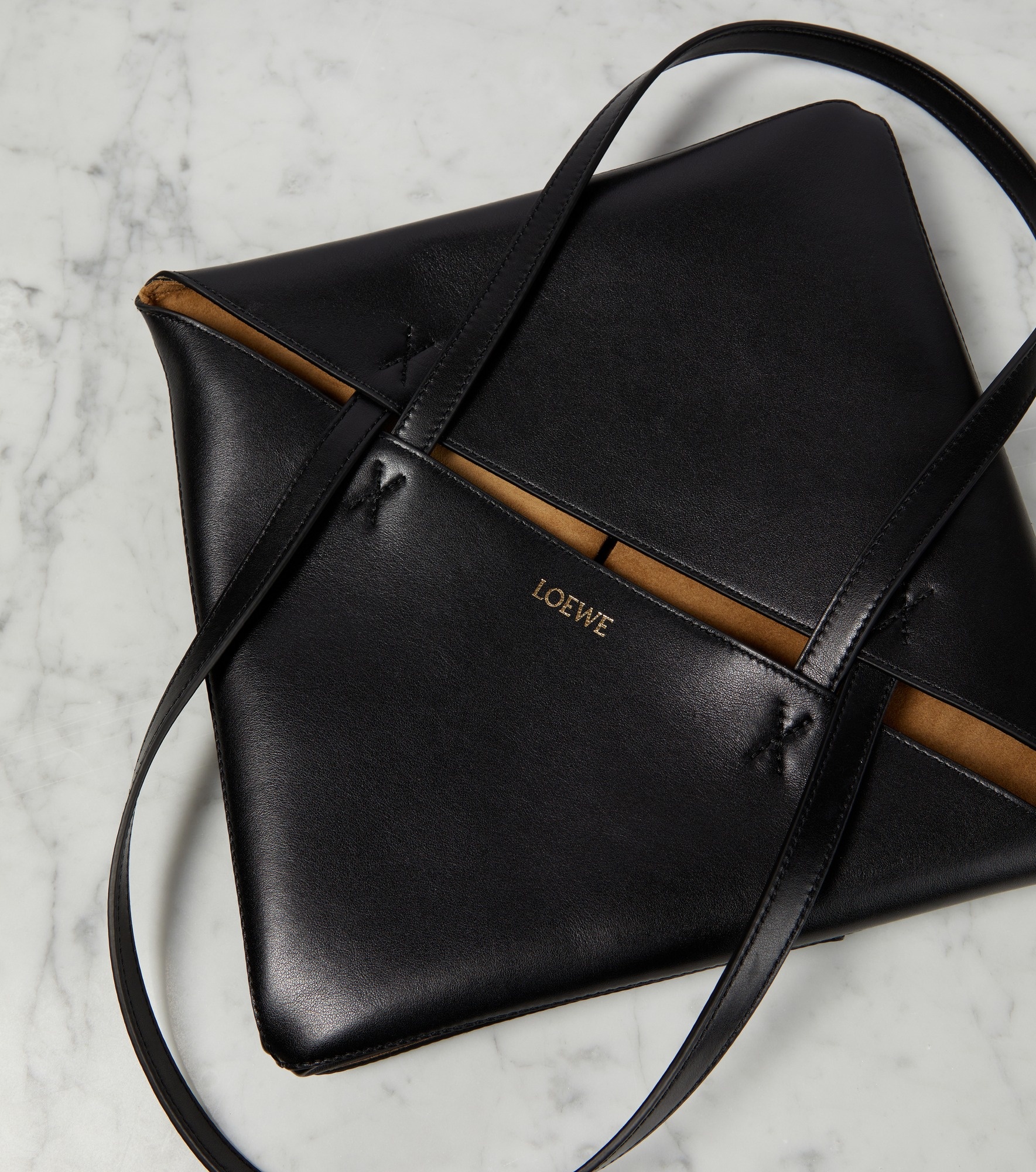 Puzzle Fold Medium leather tote bag - 6