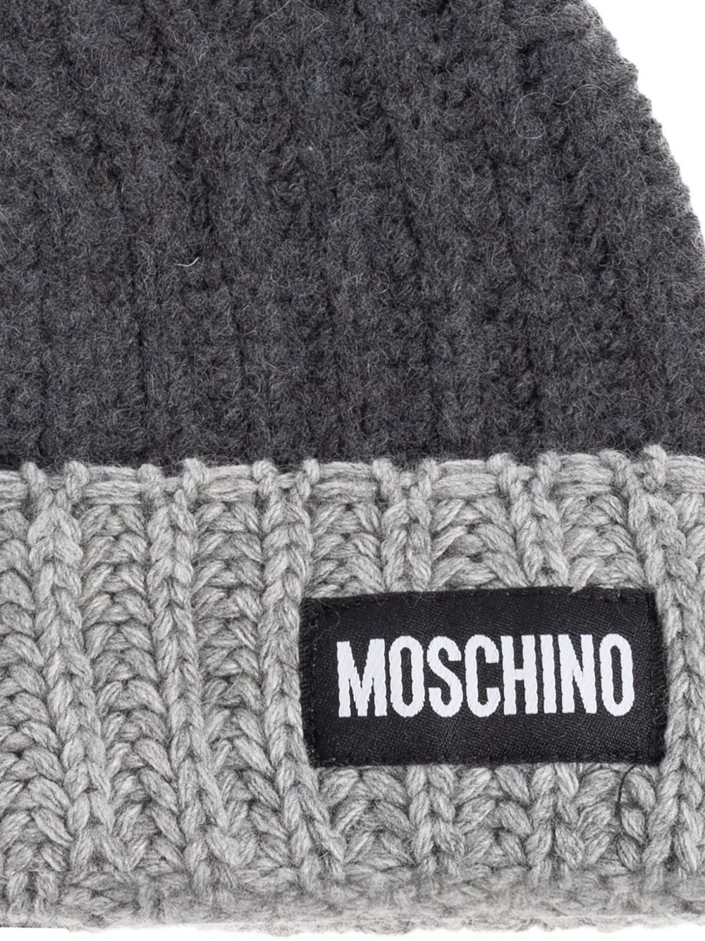 ribbed wool beanie - 3