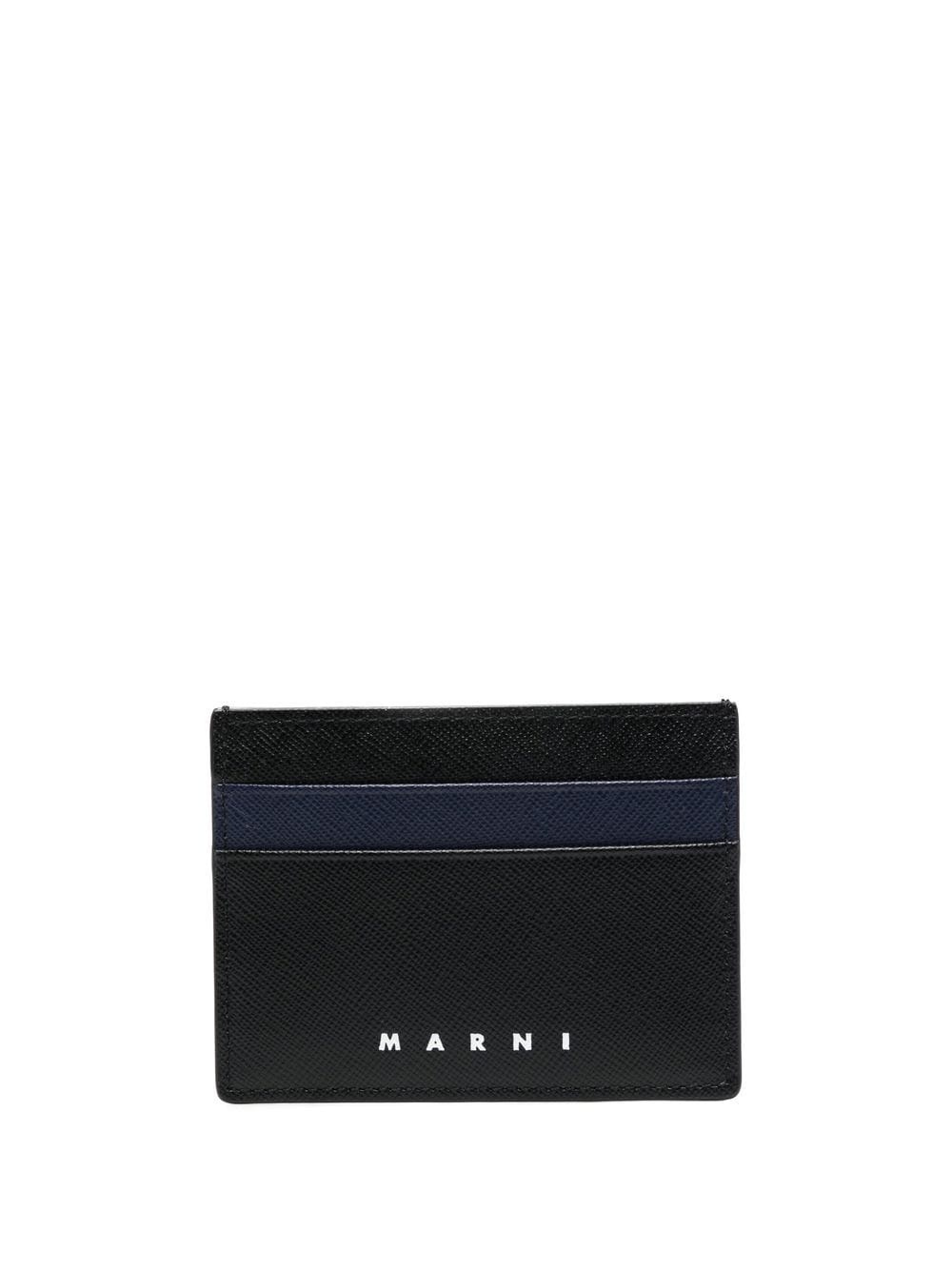 logo-print card holder - 1