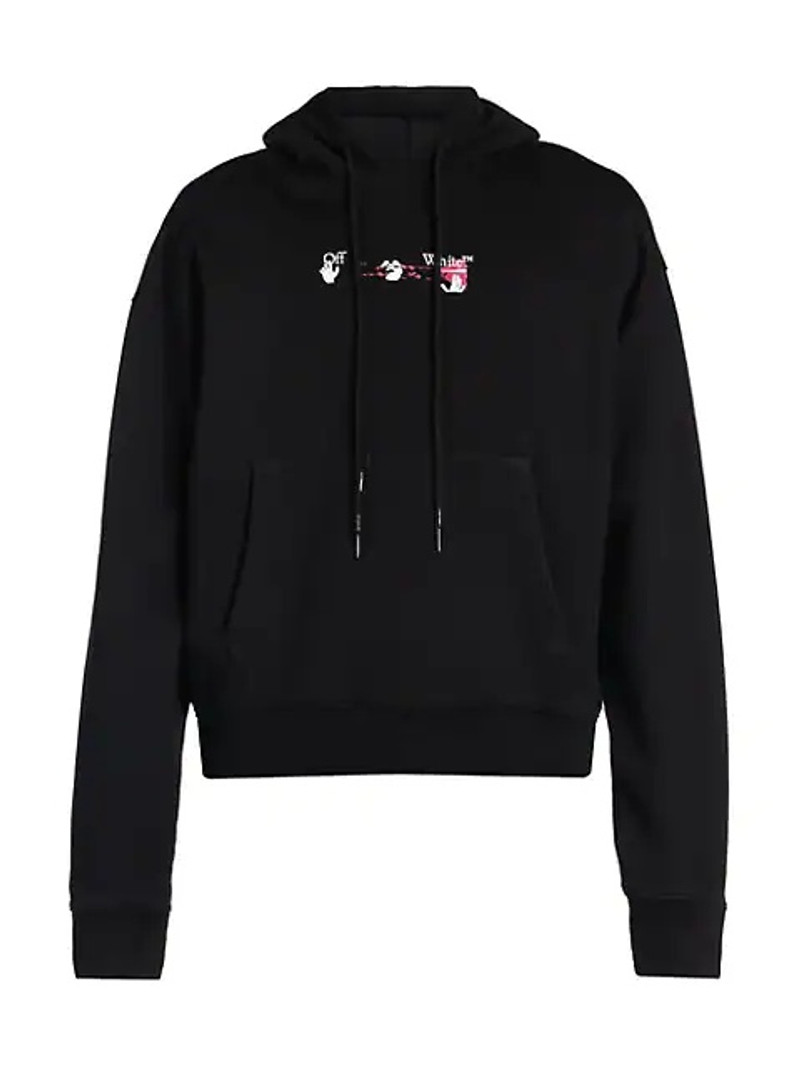 Off-White 아크릴 장갑 대형 후드 - 1