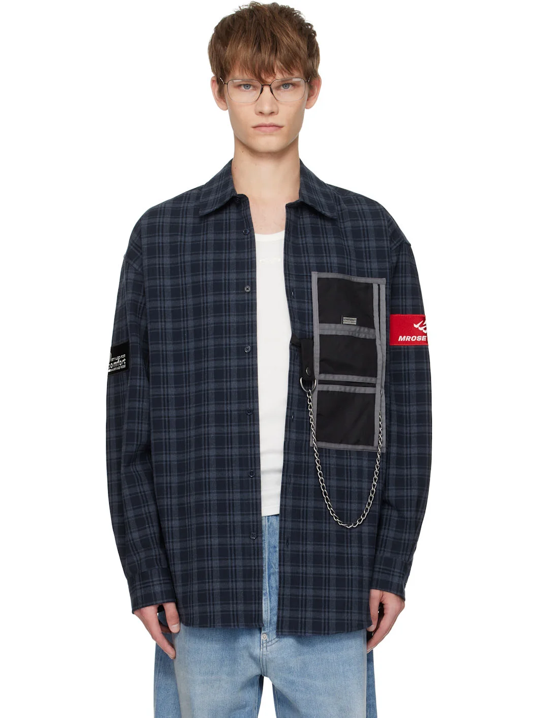 Navy Wallet Shirt - 1