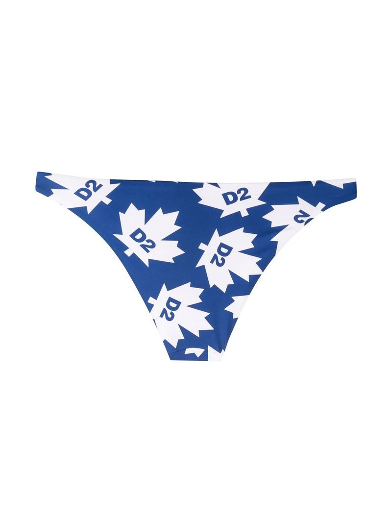 DSQUARED2 maple leaf bikini bottoms outlook
