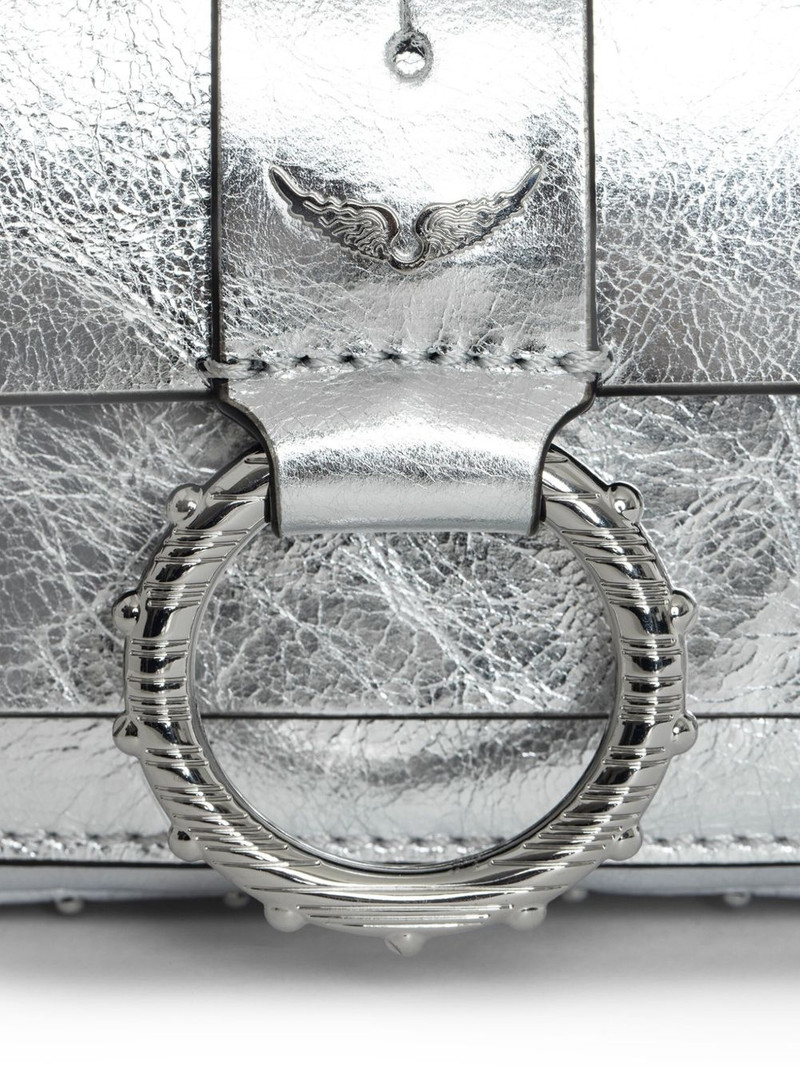 metallic leather crossbody bag 6