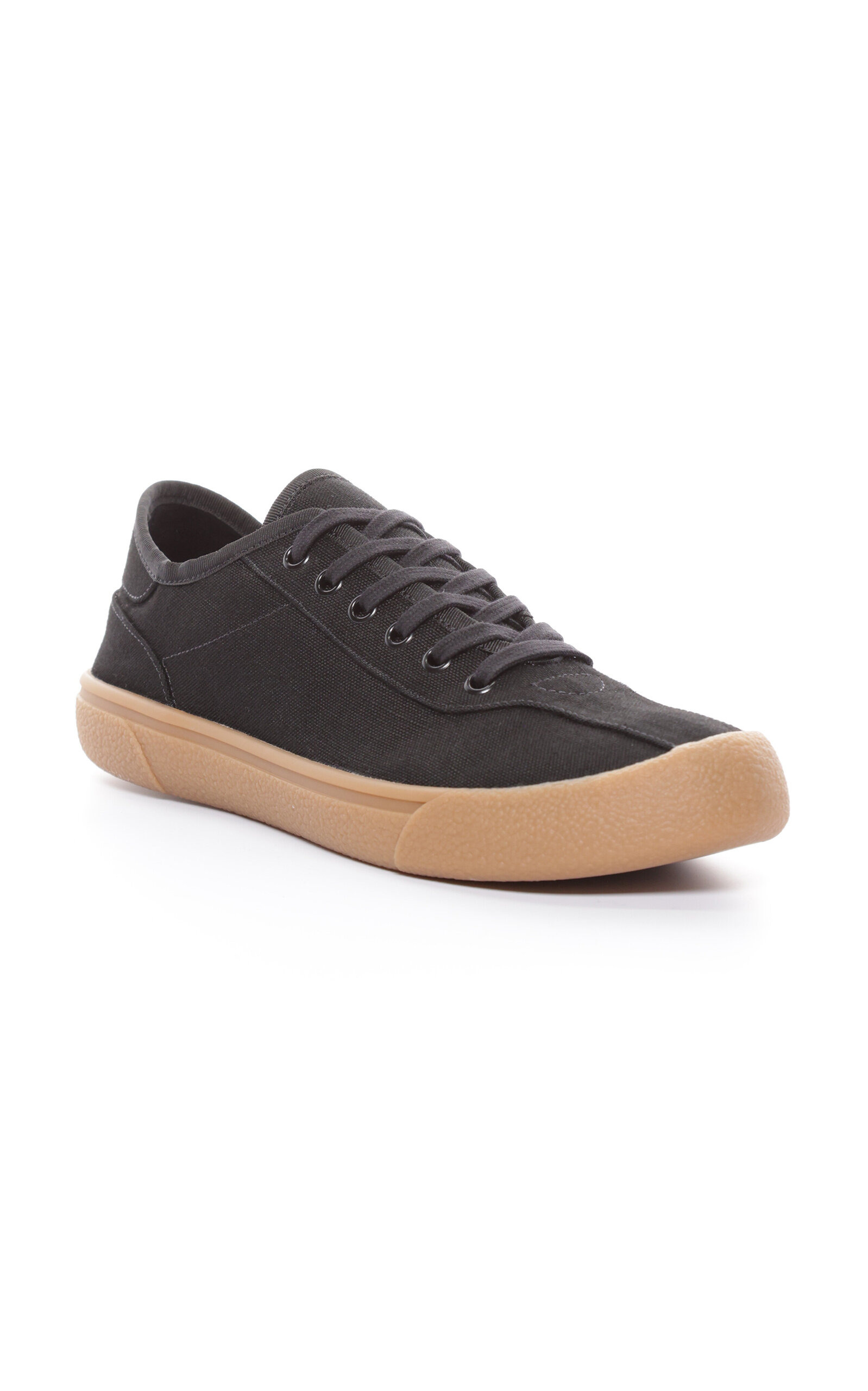 Cotton Canvas Sneakers black - 4