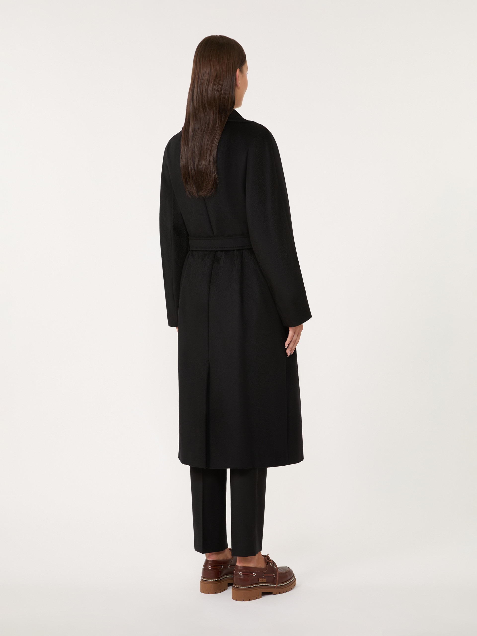 RESINA Double-breasted wool midi coat - 4