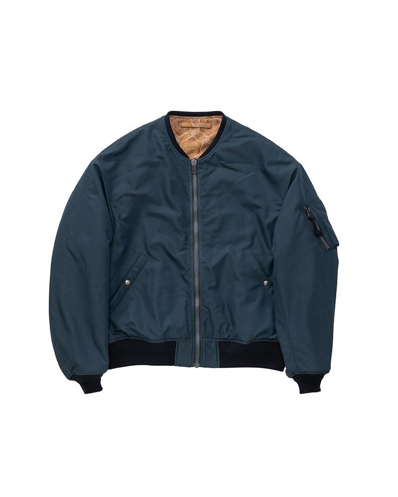 THORSON JKT (MAWATA SILK) NAVY - 1
