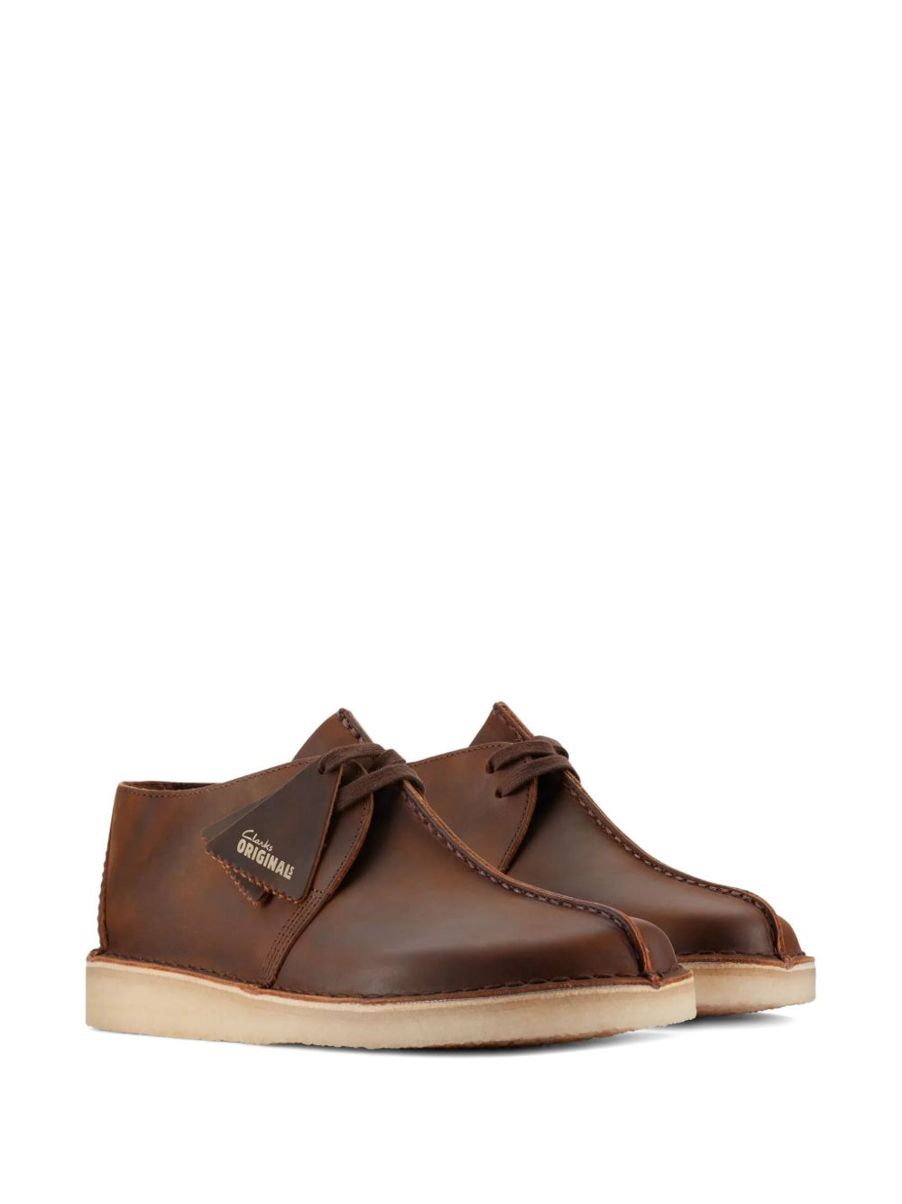 leather lace-up boots - 2