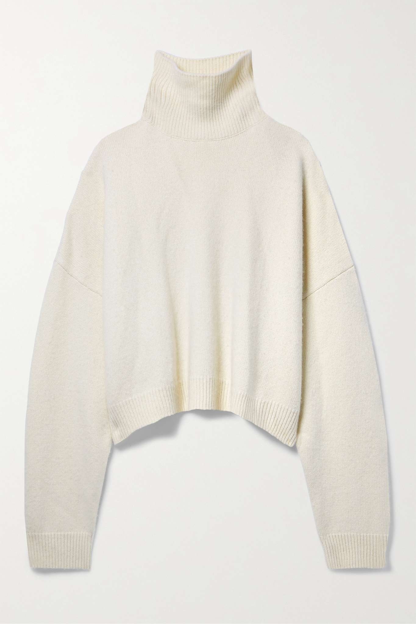 Ezio wool and cashmere-blend turtleneck sweater - 1