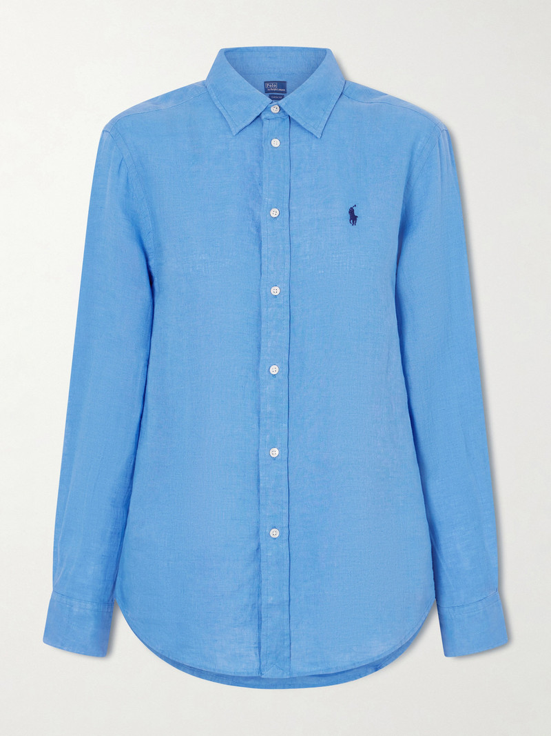 Embroidered Linen Shirt 1