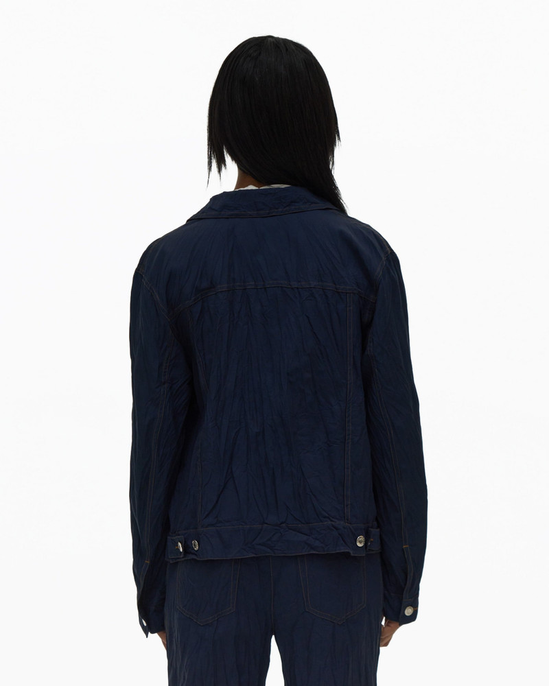 CRINKLED TRUCKER JACKET 4