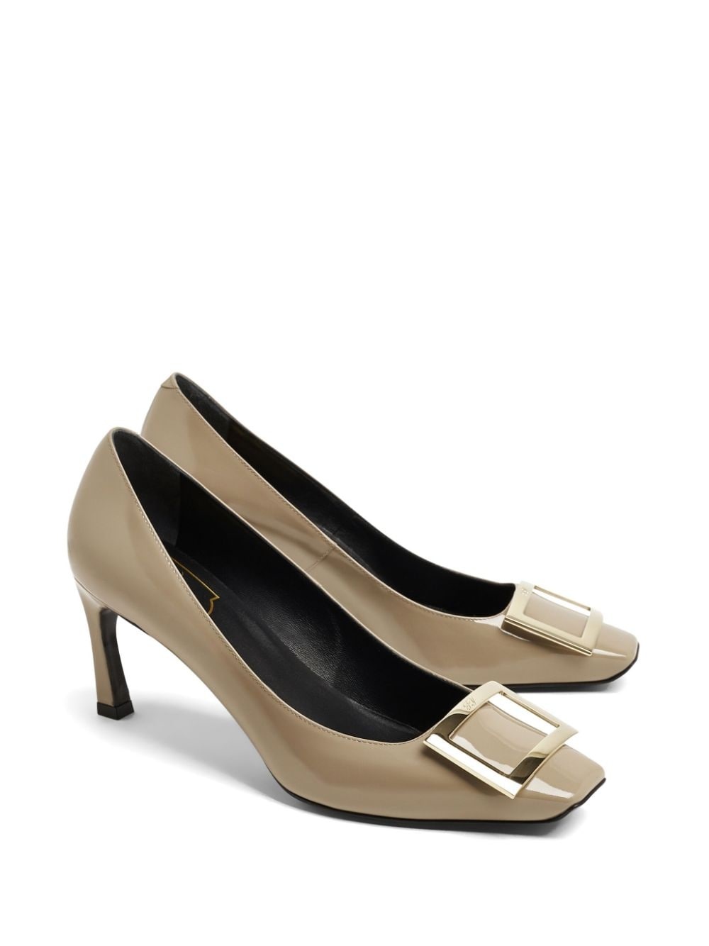 Trompette 65mm leather pumps - 4