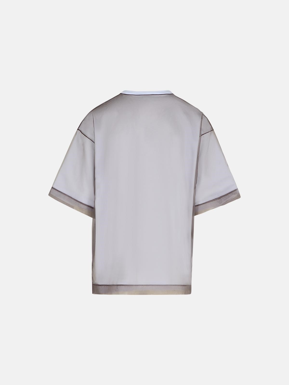 【送料&関税込】Dries Van Noten heaton White Cotton Blend T- Dries Van Noten Heaton T-Shirt - White | Garmentory