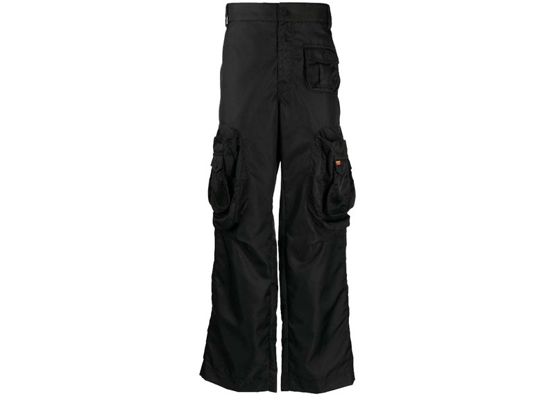 Heron Preston Ex-Ray Nylon Cargo Pants Black 1