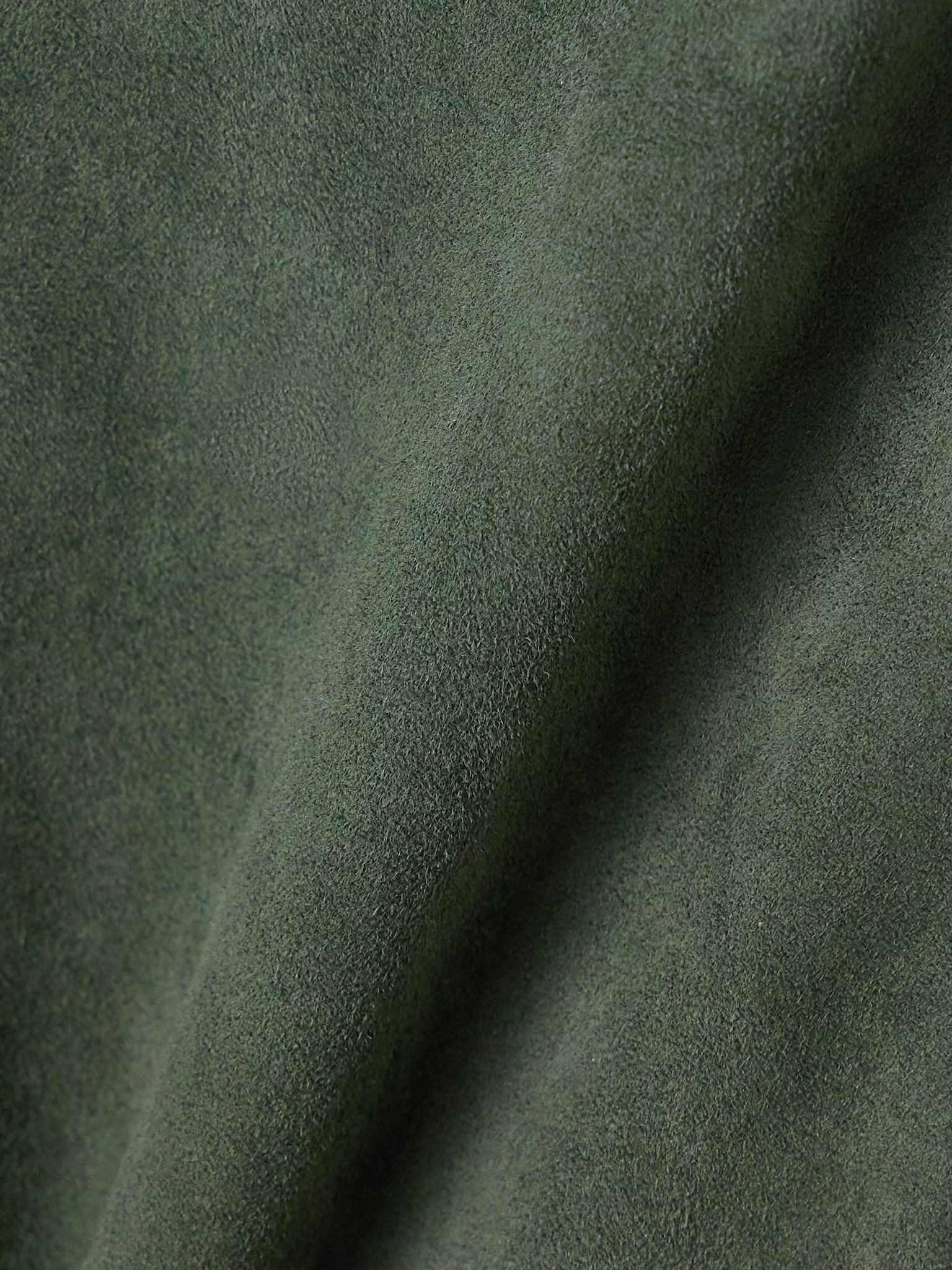 JP paneled suede flared pants Army green - 5