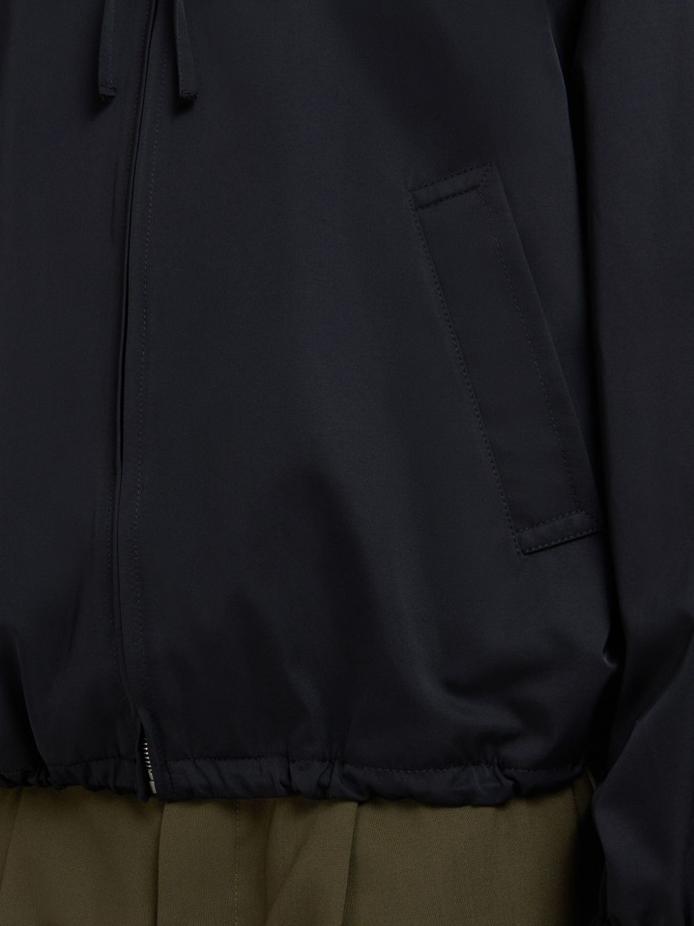 hooded zip-up jacket - 6