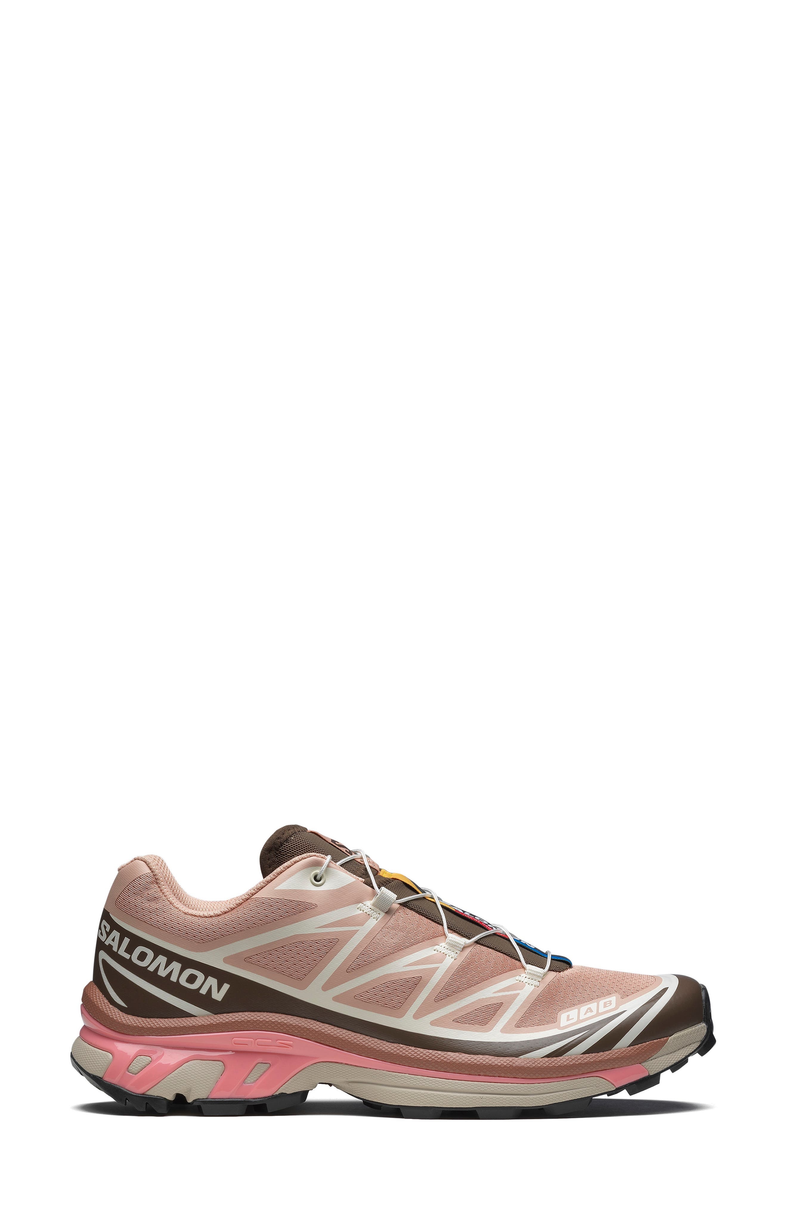 Salomon Gender Inclusive XT-6 Sneaker in Mahogany Rose at Nordstrom - 2