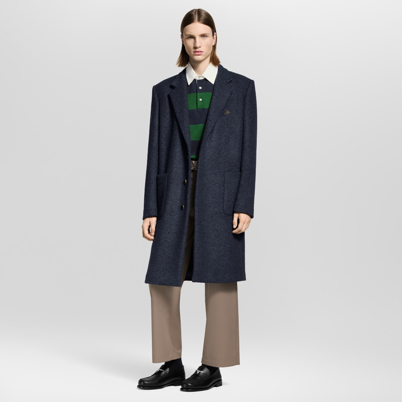 Louis Vuitton Single-Breasted Wool City Coat outlook