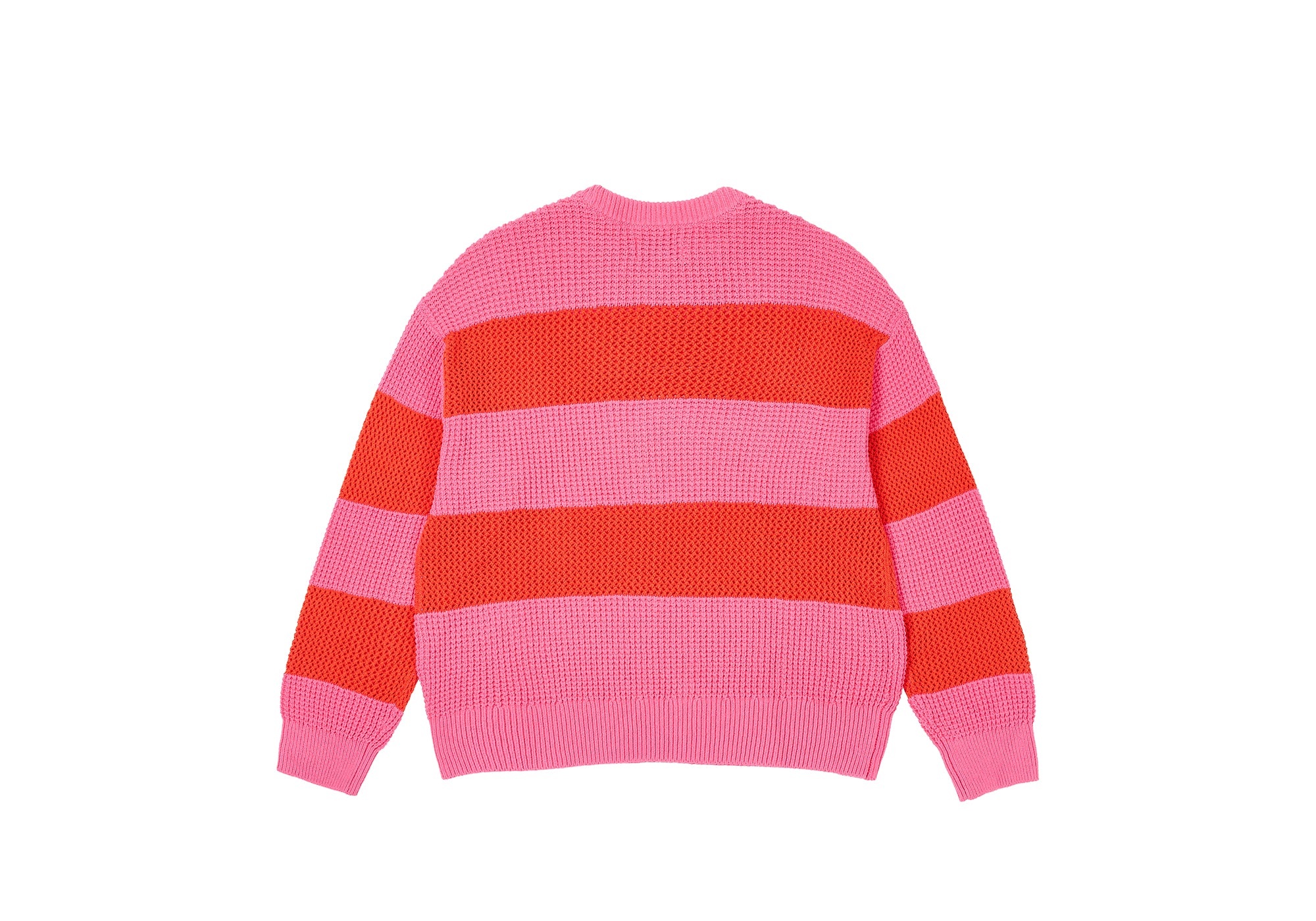 OPEN STRIPE KNIT PINK /  ORANGE - 2