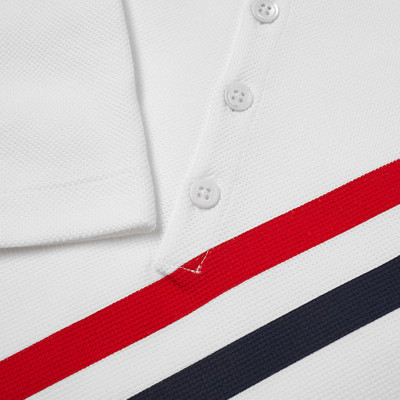 Thom Browne Thom Browne Diagonal Stripe Polo outlook