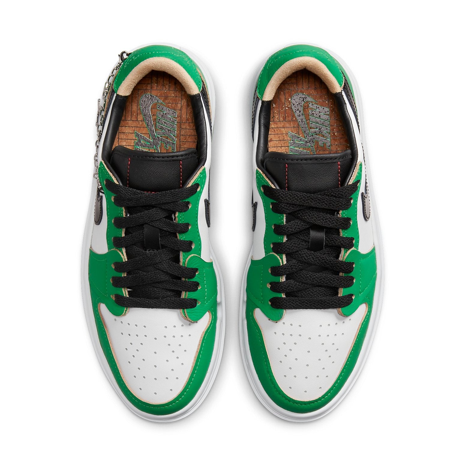 (WMNS) Air Jordan 1 Elevate Low SE 'Lucky Green' DQ8394-301 - 4