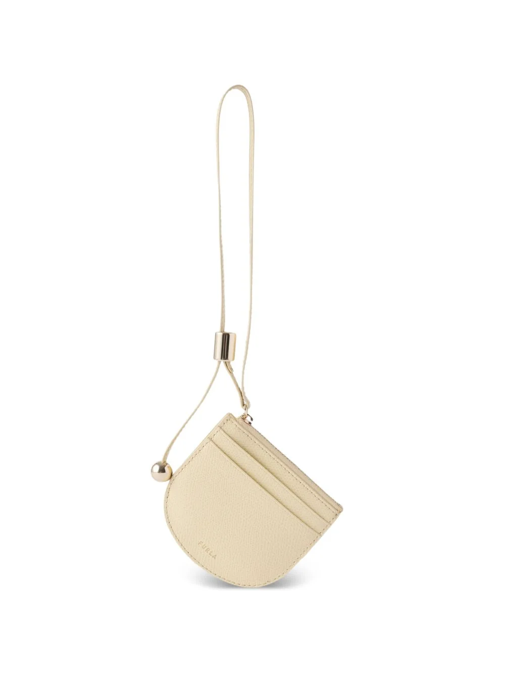 Laura grainy-effect leather wallet - 1