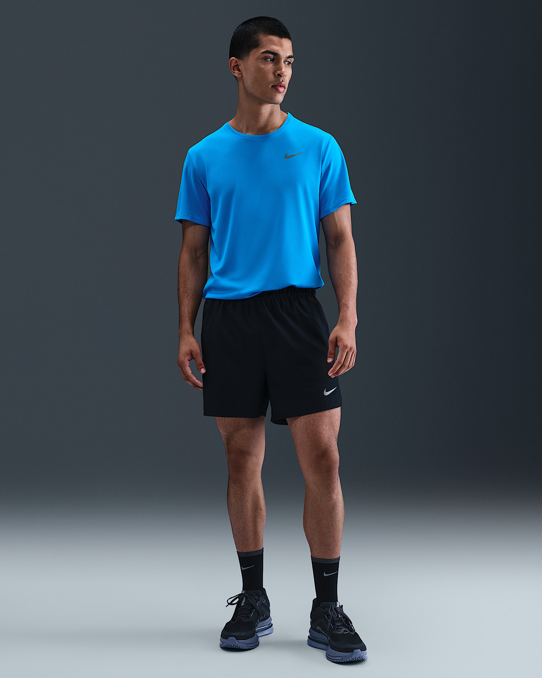 Nike Miler Men's Dri-FIT UV Short-Sleeve Running Top - 4