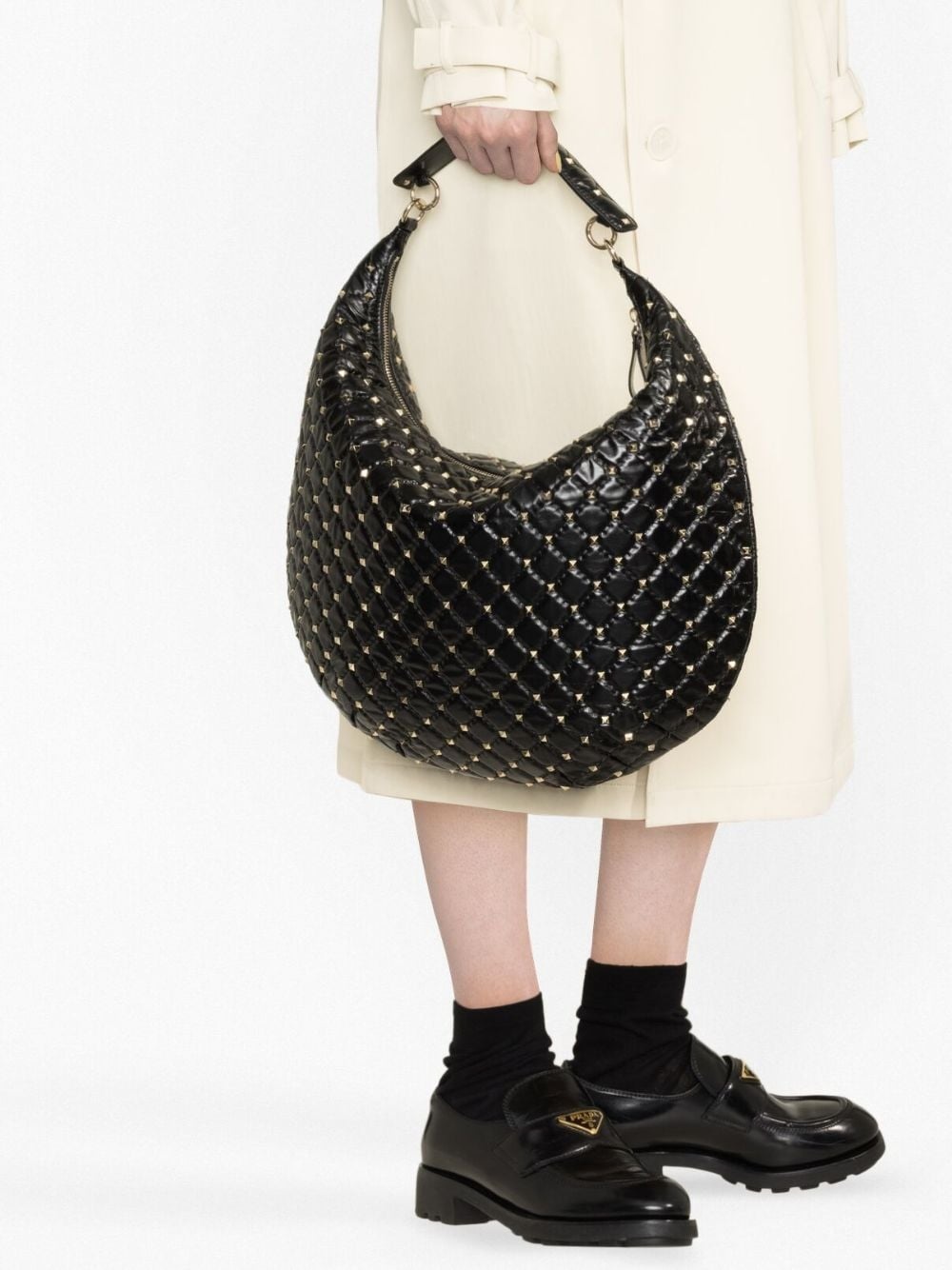 Rockstud Spike shoulder bag - 3