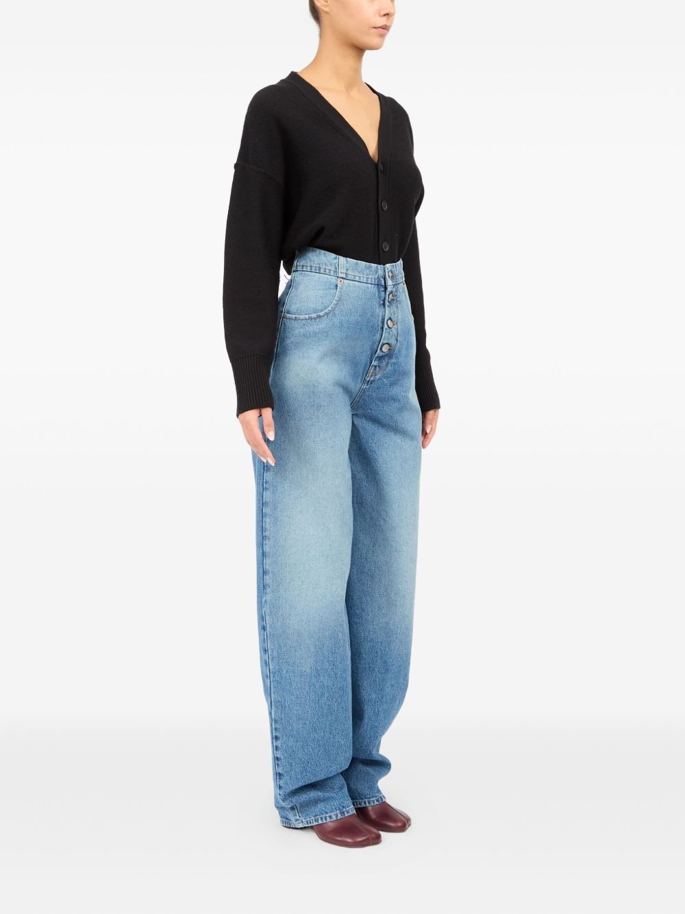 wide-leg jeans - 3