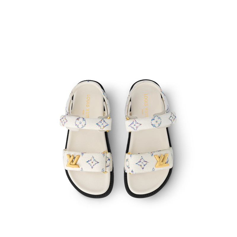 LV Sunset Flat Comfort Sandal 4