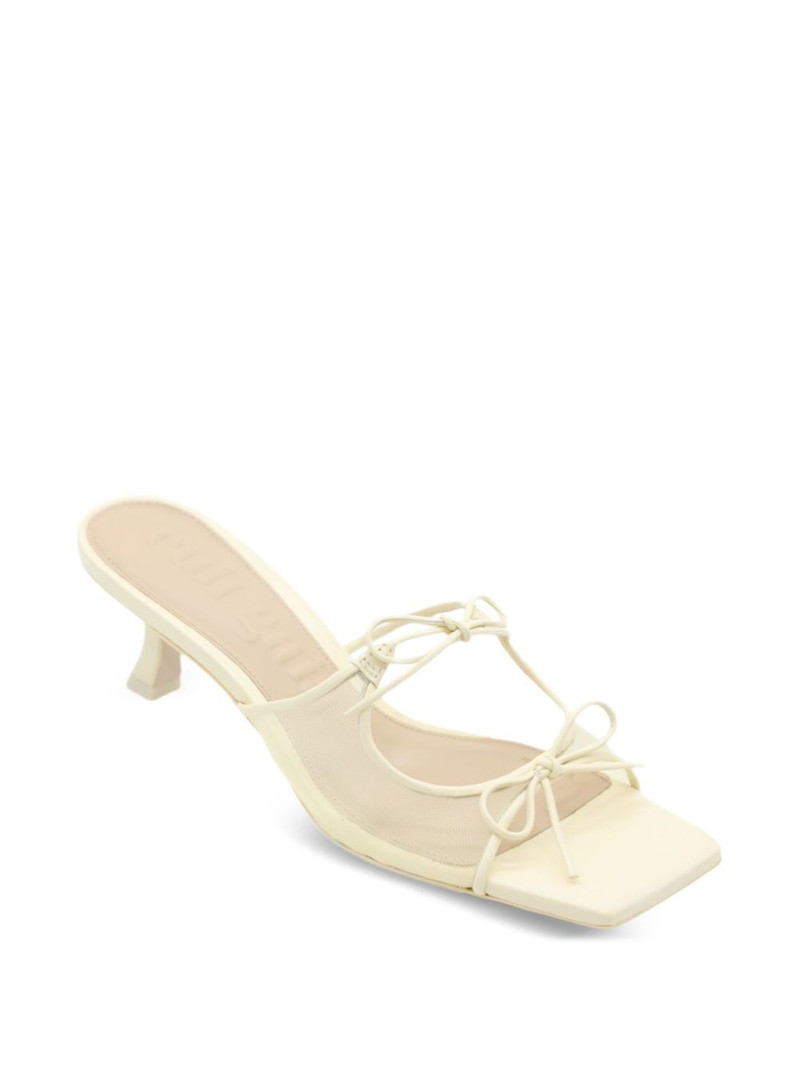 Cult Gaia 50mm Allegra bow-detail sandals outlook
