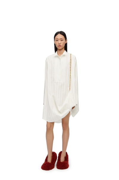 Loewe Chain shirt dress in cotton outlook