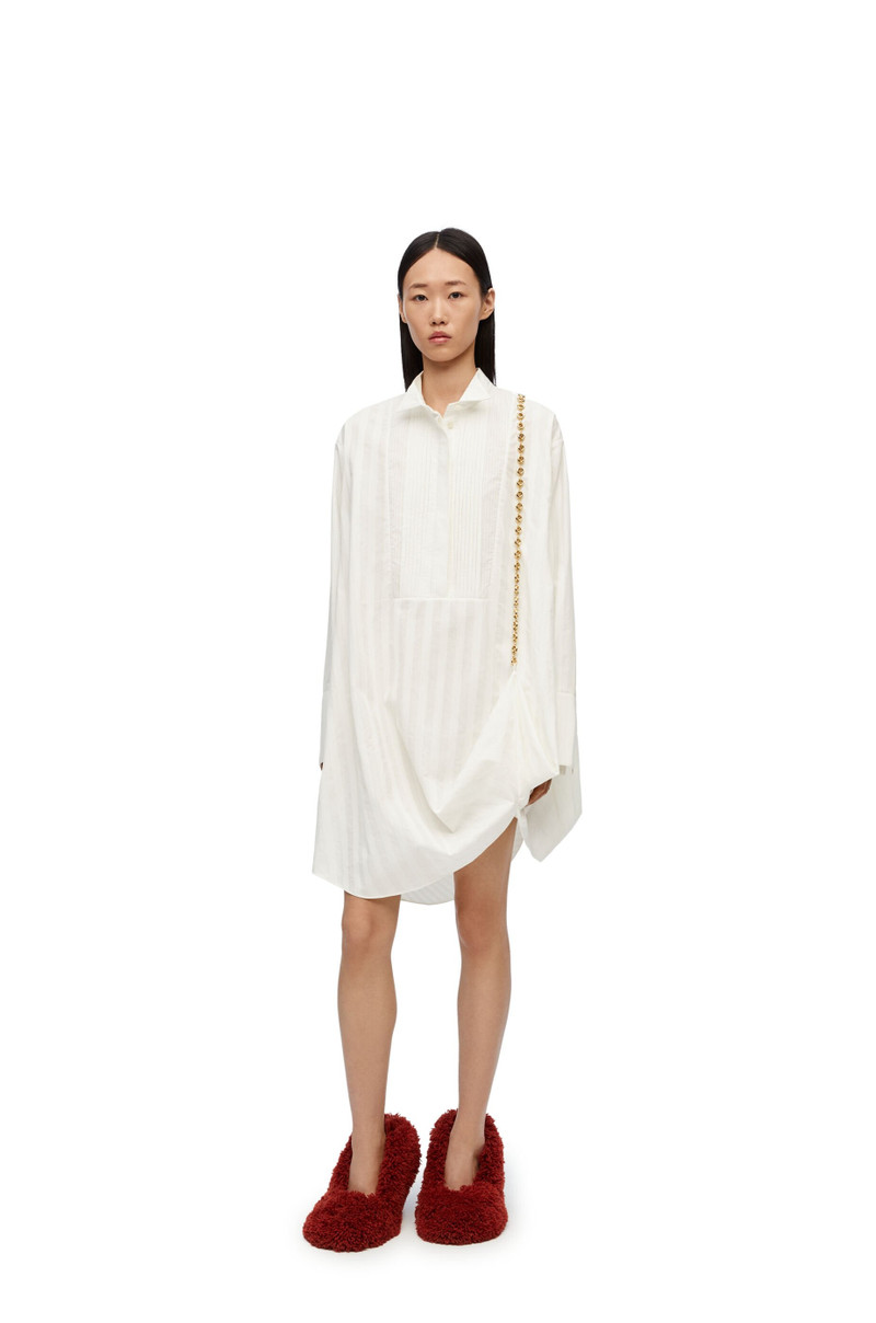 Loewe Chain shirt dress in cotton outlook
